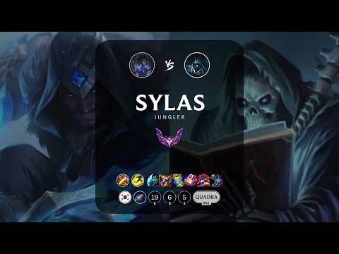 Sylas Jungle vs Karthus - KR Master Patch 13.16