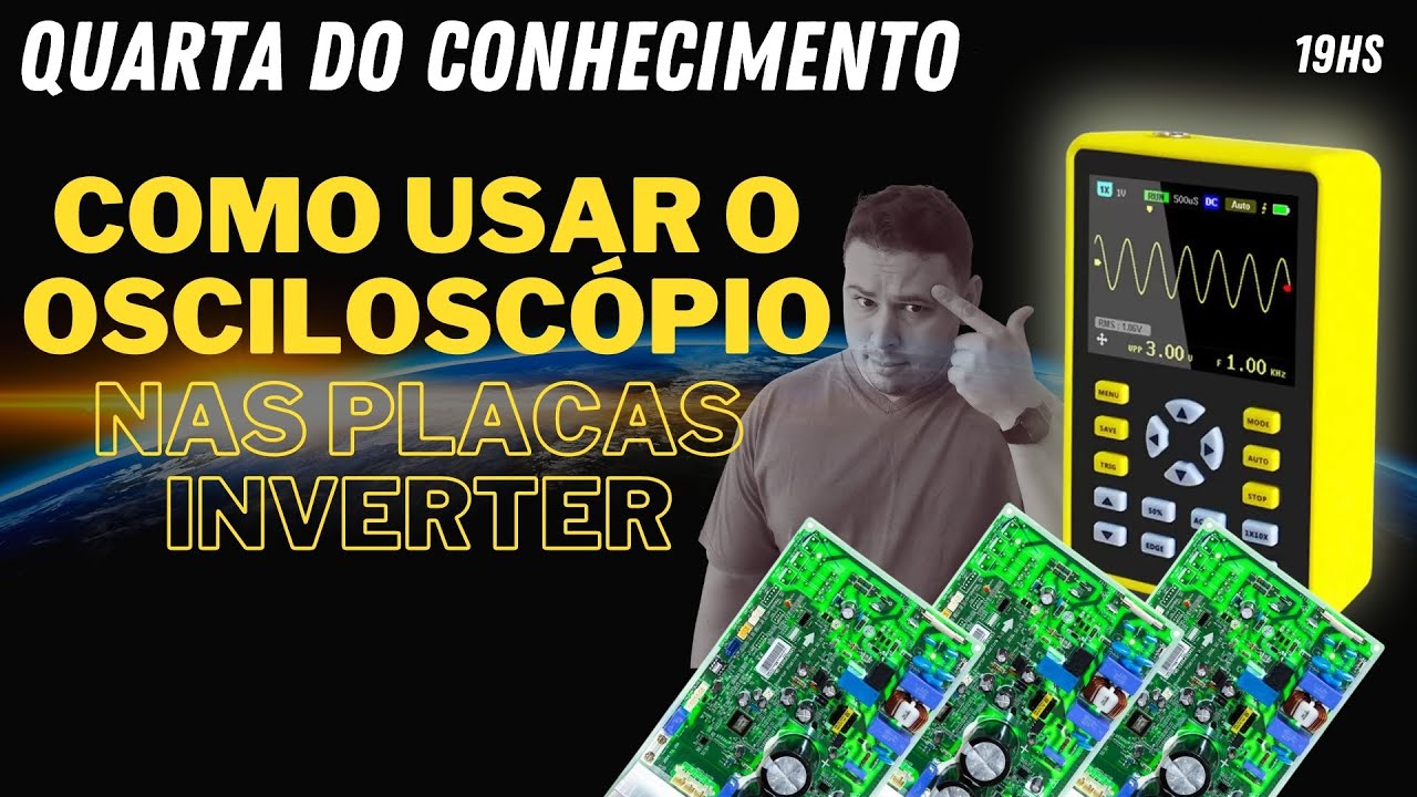quarta do conhecimento | Em que situação usar osciloscópio?