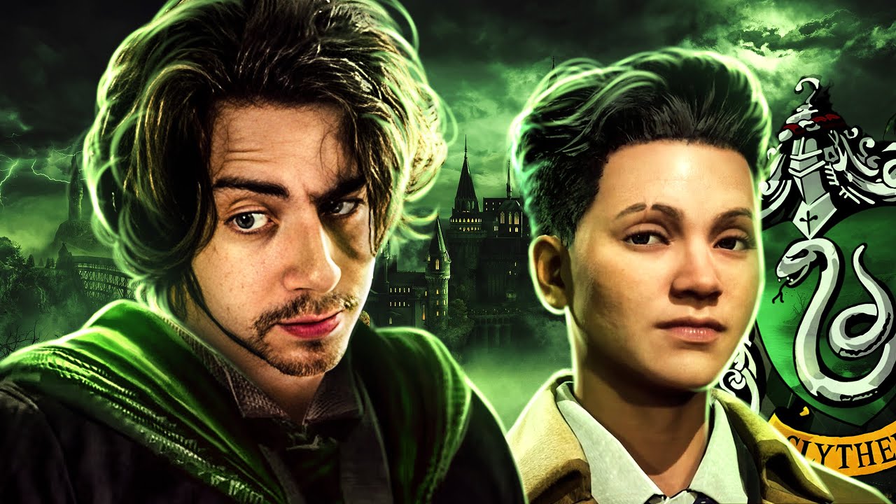 cellbit jogando Hogwarts Legacy