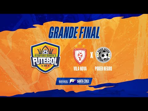 FINAL VIII CAMPEONATO MUNICIPAL DE SANTA CRUZ - PE - VILA NOVA X PODER NEGRO