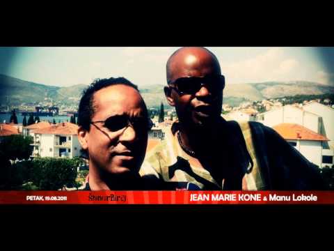Jean Marie Kone & Manu Lokole - Špancirfest 19.8.2011 party pozornica