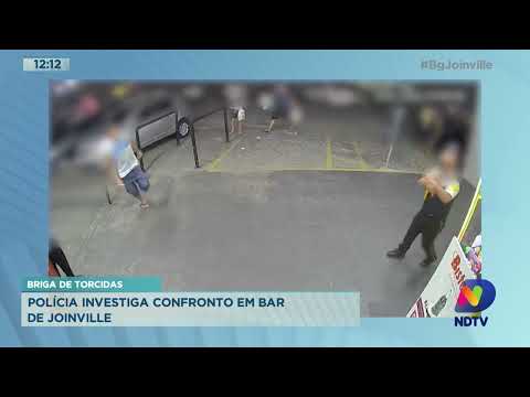 Briga de torcidas: Polícia investiga confronto em bar de Joinville