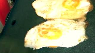 How to Fry Over-Medium-Well Eggs on a Griddle