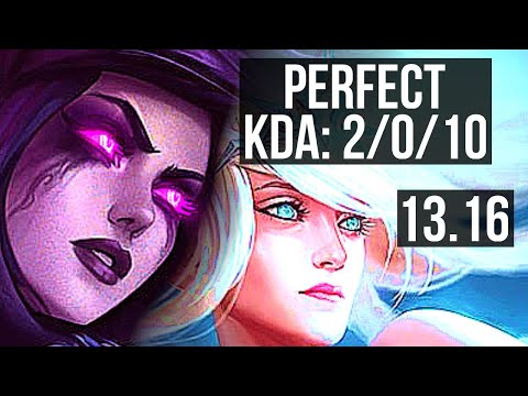 MORGANA & Caitlyn vs JANNA & Kai'Sa (SUP) | 2/0/10 | EUW Diamond | 13.16