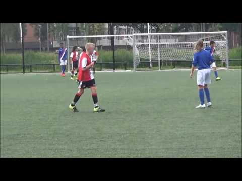 Charlois,sv JO15  vs Sc Feyenoord JO13 13-8-2016