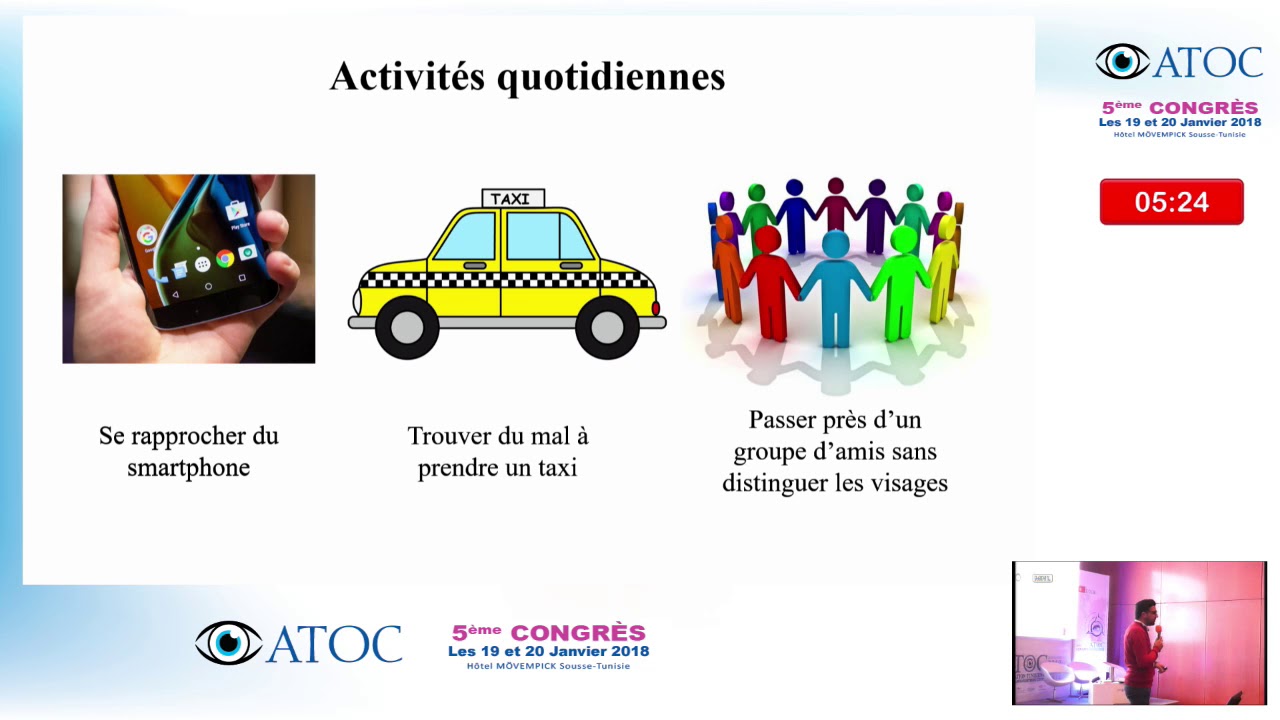 Watch video Conférence Salle 2 : Symposium d'orthoptie Vidéo 6 Conférence Salle 2 : Symposium d'orthoptie Vidéo 6