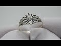 Відео огляд Срібна каблучка 42кю