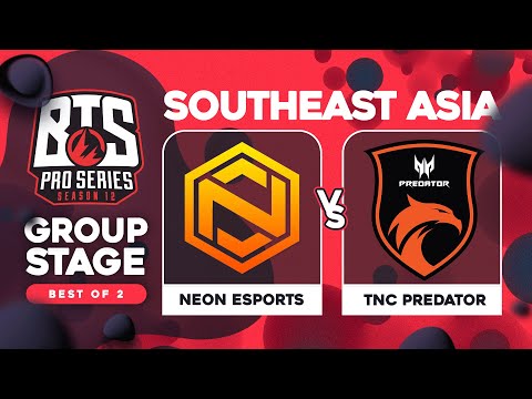 Neon vs TNC Game 1 - BTS Pro Series 12 SEA: Groups w/ Robbnroll & Otomo