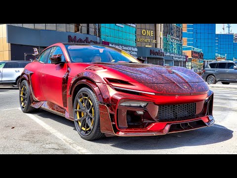 MANSORY INSANE Ferrari Purosangue Pugnator - New Wild BEAST Spotted in DUBAI- WHAT YOU THINK?