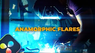 Create ANAMORPHIC Flares on Davinci Resolve
