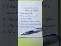 How to Write in Cursive | 5 Simple Sentences About My Family | Cursive Writing | Cursive Handwriting