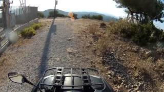 preview picture of video 'Γυθειο Σελινιτσα -λαγιο off road atv'