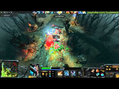 Dota 2 - 6.84 -w33 Magnus offlane [Solokill] safelane Juggernaut!