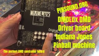 DMDLux DMD Driverboard for Bally Williams WPC Pinball Machines: The perfect DMD controller board