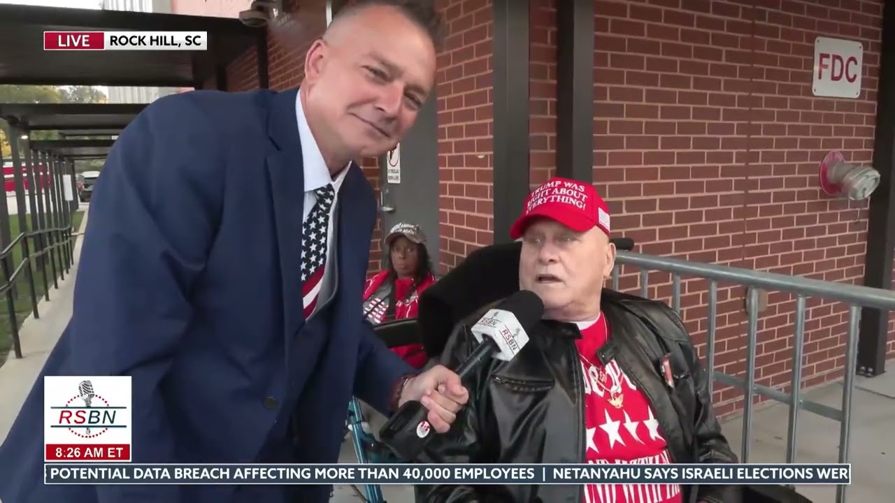 Trump Supporters of All Ages Show Up to Packed South Carolina Rally - 10/29/26
