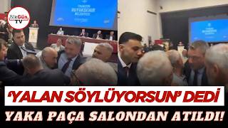 Trabzon’daki AKP toplantısı karıştı I AKP’li başkanı protesto etti: Ya
