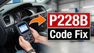 OBD Code p228b Guide to Repair