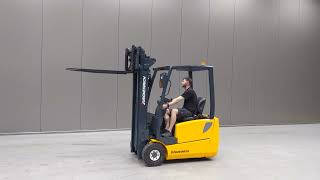Stivuitor cu trei roţi Jungheinrich EFG 216 kn de vânzare - Imagine 4 | Forkliftonline MD Stivuitor cu trei roţi Jungheinrich EFG 216 kn | Imagine 4 - Forkliftonline