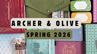 SNEAK PEEK! Archer & Olive Spring 2026 Collection | All items I received - First Impression!