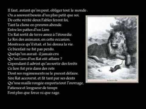 Le Lion et le Rat - Fable de Jean de la Fontaine - Récitée par Sofya