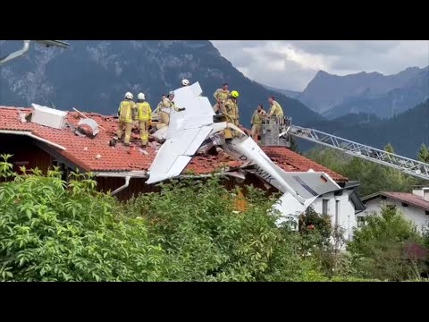 Cessna stürzt nach Start in Einfamilienhaus - Insassen überlegen wie durch ein Wunder