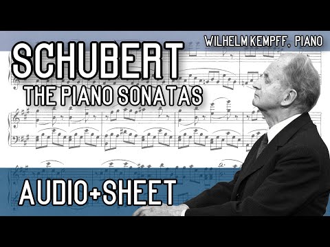 Schubert - The Complete* Piano Sonatas (Audio+Sheet) [Kempff]