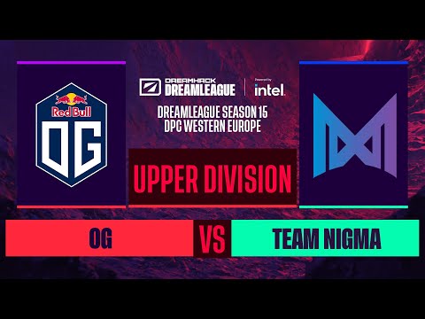 Dota2 - OG vs. Team Nigma - Game 1 - DreamLeague S15 DPC WEU - Upper Division