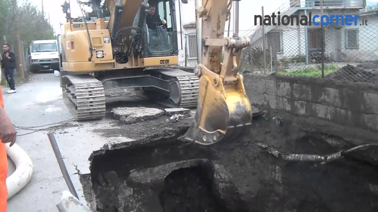 San Giuseppe Vesuviano: Un tubo si rompe a Piano del Principe