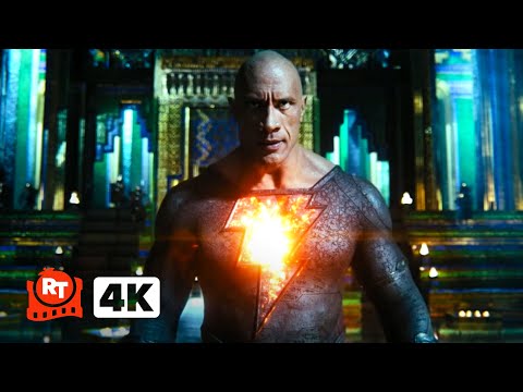 Black Adam (2022) 4K - Dwayne Johnson Kills a King | Movieclips