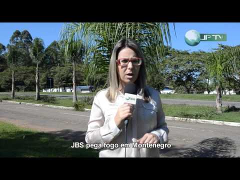 JBS pega fogo em Montenegro