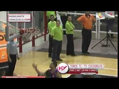 Highlights LPB 22/02 Toros de Aragua vs Cocodrilos de Caracas