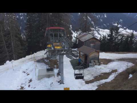 Sesselbahn Strelaalp (Talfahrt), Davos Schatzalp