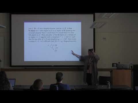 Emily Pillmore- A Categorical View of Adjunctions, Free Constructions, and Profunctor Optics-λC 2019