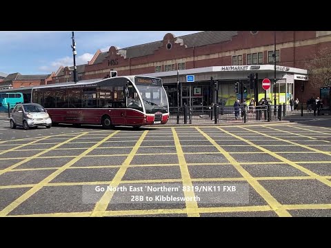 Go North East 'Northern' 8319 | 28B to Kibblesworth | Newcastle Eldon Square