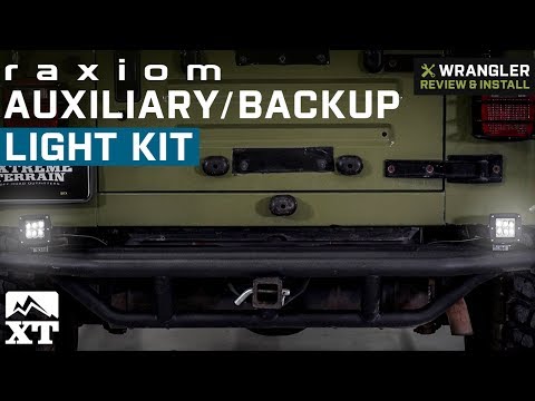 Jeep Wrangler Raxiom Auxiliary/Backup Light Kit (1987-2018 YJ, TJ, JK) Review & Install