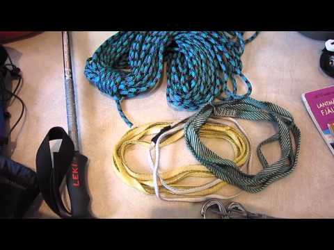 Sveriges 12 2000m toppar solo på 6 dagar - Del 5(5) Utrustning