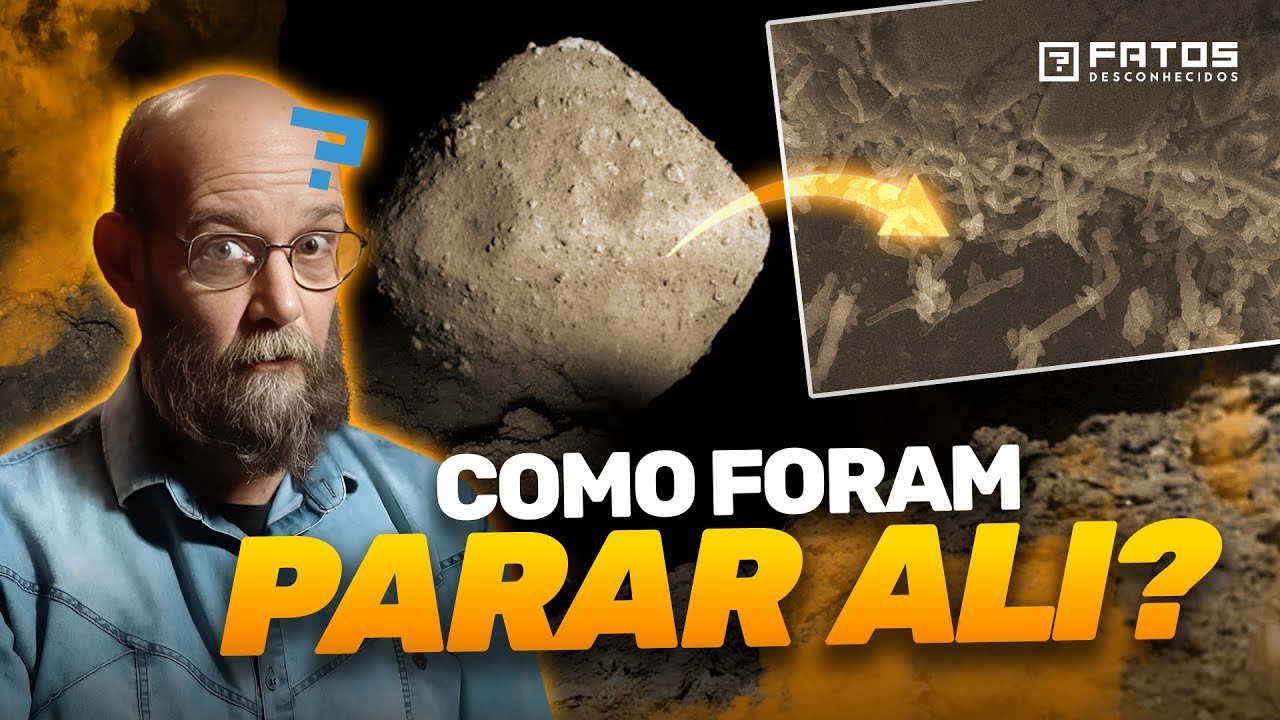 Descoberta chocante de bactérias TERRESTRES dentro de amostras do asteroide Ryugu