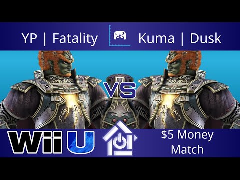 NaCl November 2017 - YP | Fatality (Ganondorf) vs Kuma | Dusk (Ganondorf) - Smash 4 $5 Money Match