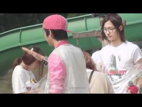 [FANCAM] 110602 Baro Dancing to "Boyfriend" @ MC Recording