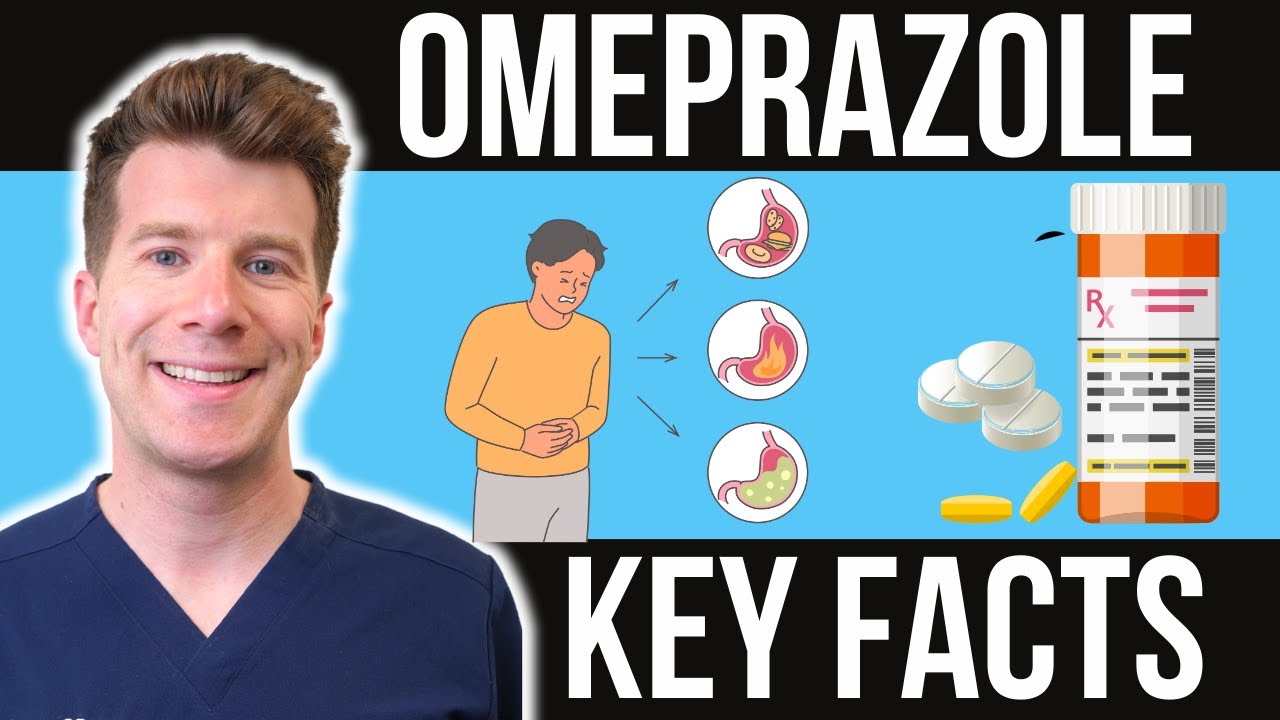 OMEPRAZOLE (Losec/Prilosec) key information | Use, doses, side effects & more [Educational guide]