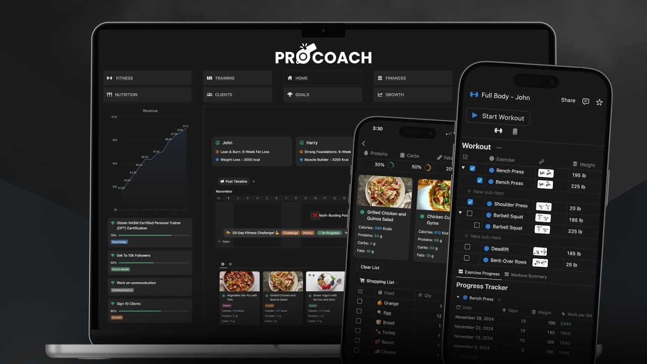 PRO COACH demo video PRO COACH demo video