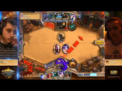 Hearthstone World Championship 2014 EU Qualifier - Playoffs - Kaor vs Mryagut