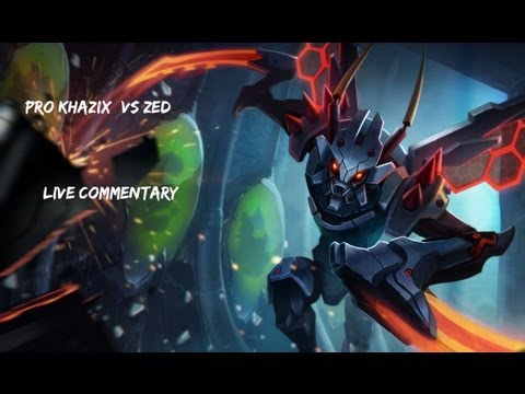 League of Legends : Mid Kha'zix vs Zed (Platinum II)