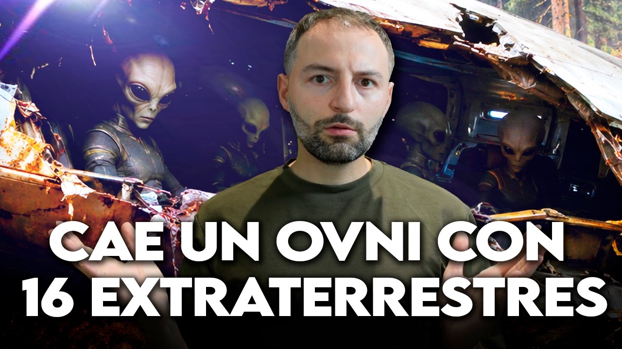 Cae un OVNI enorme con 16 Extraterrestres en AZTEC ¿ES ESTO VERDAD?