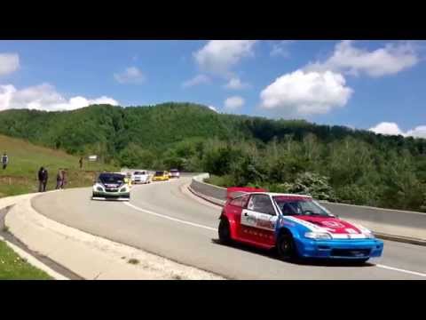 CNVC Ranca 2014 - Coborare dupa mansa 2 - Novaci Gorj Romania Hillclimb Bergrennen