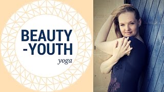 Kriya Yoga pose for beautiful & young looking body. Skin care. Get healthy.