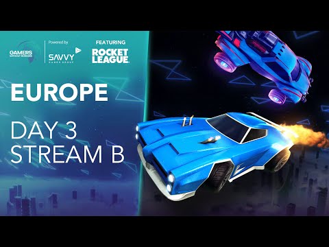 [EN] Gamers Without Borders 2023 – Rocket League – Day 3 – Stream B