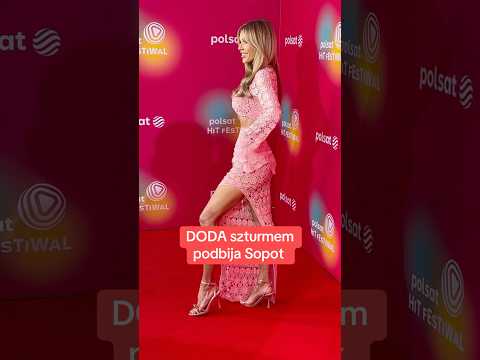 DODA podbija festiwal w Sopocie #dlaciebie #doda #dodaqueen