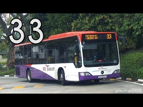 [SBST] SG1230J on Service 33 - Mercedes Benz Citaro