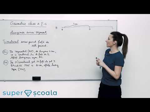 Clasa a V-a - Simetricul unui punct fata de alt punct - p2
